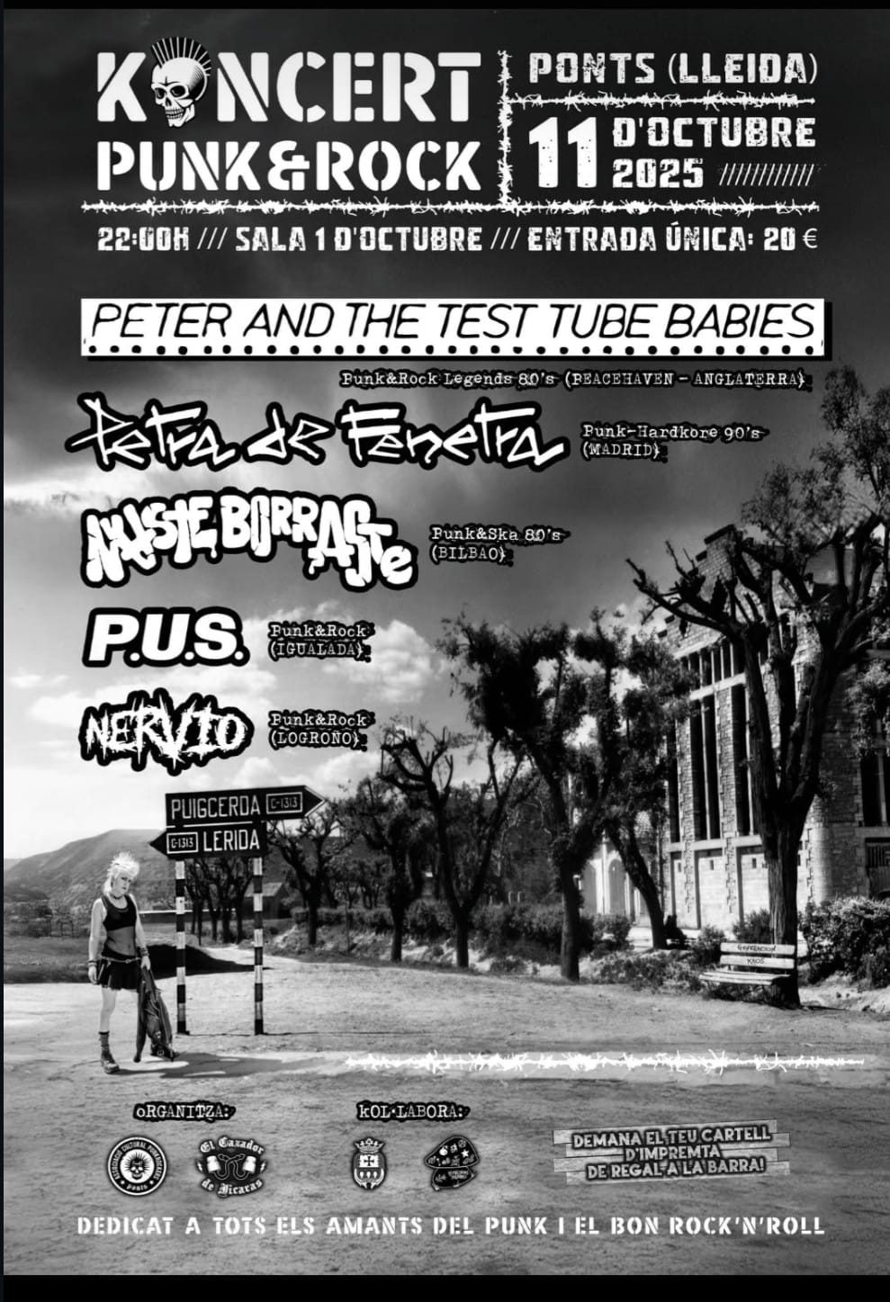 Koncert Punk Rock - Ponts (Oct 25)