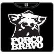Camiseta manga corta Porco bravo