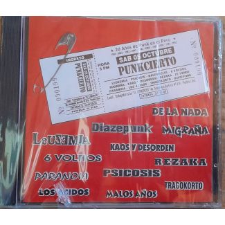 20 AÑOS DE PUNK EN EL PERU CD