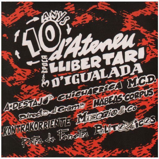 10 ANYS D'ATENEU LLIBERTARI D'IGUALADA 3era ÈPOCA CD