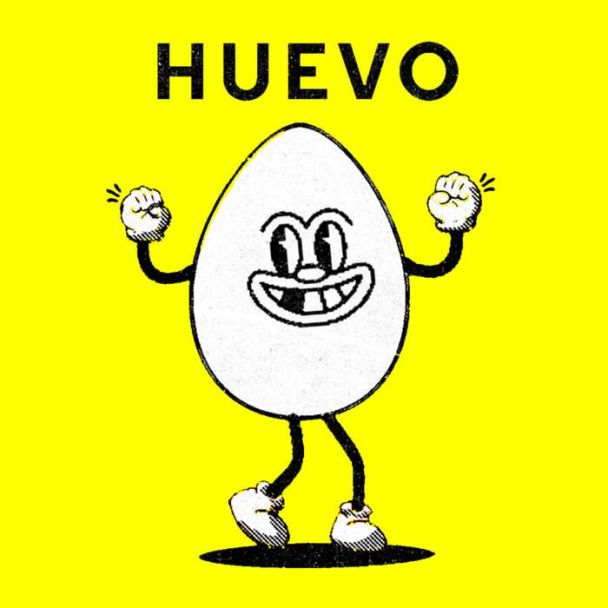 HUEVO Vinilo Blanco (2025) LP