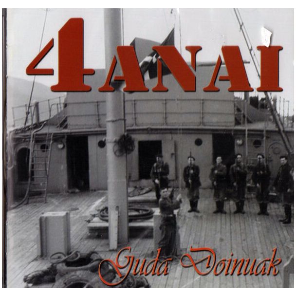 4 ANAI Guda doinuak CD