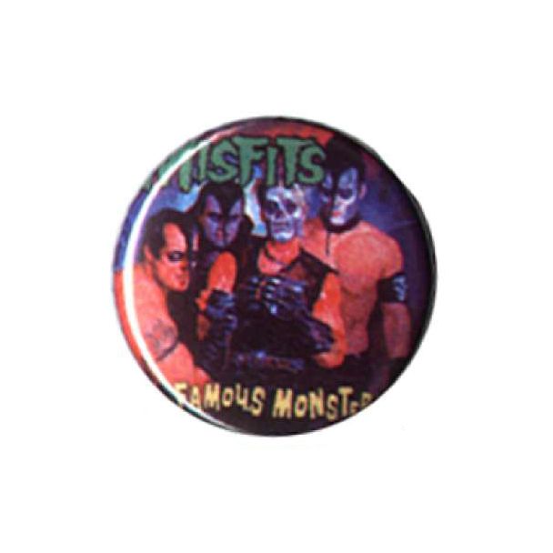 CHAPA 154 - THE MISFITS FAMOUS MONSTERS 100