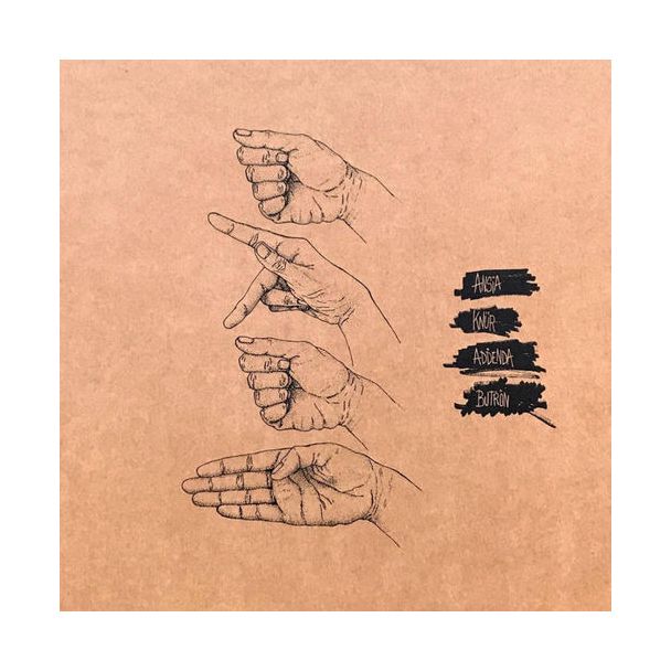 A.K.A.B. Split ANSIA / KNUR / ADDENDA / BUTRON  LP