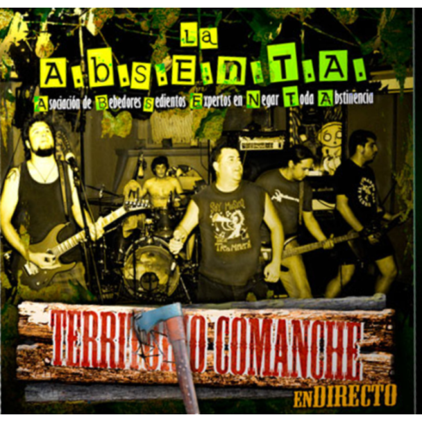 LA ABSENTA Territorio comanche En directo CD