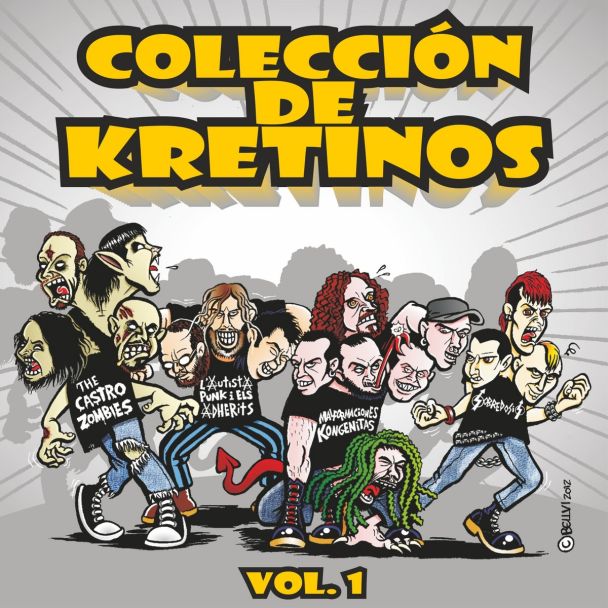 COLECCION DE KRETINOS Vol 1  Malformaciones kongenitas, The Castro zombies....CD