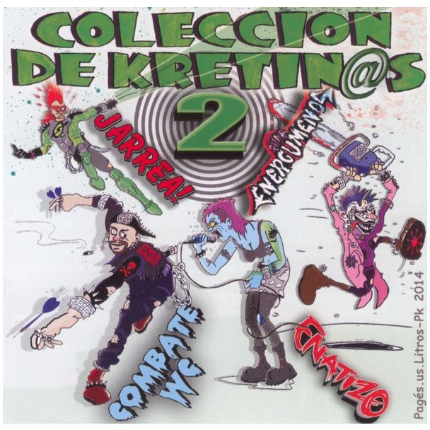 COLECCION DE KRETINOS Vol 2  Enatizo, Combate WC, Jarrea, Energumenos....CD