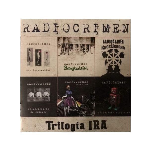 RADIOCRIMEN Trilogía ira CD