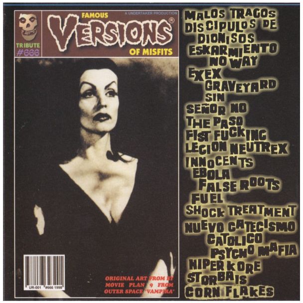 FAMOUS VERSIONS OF MISFITS CD