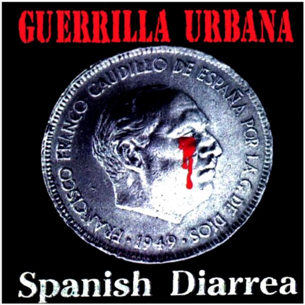 GUERRILLA URBANA Spanish Diarrea Reedición 30 aniversario LP + Comic