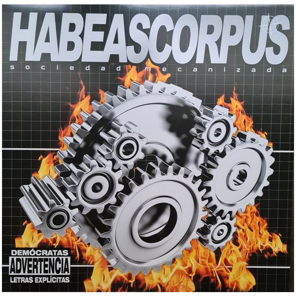 HABEAS CORPUS Sociedad Mecanizada  (2021) negro LP