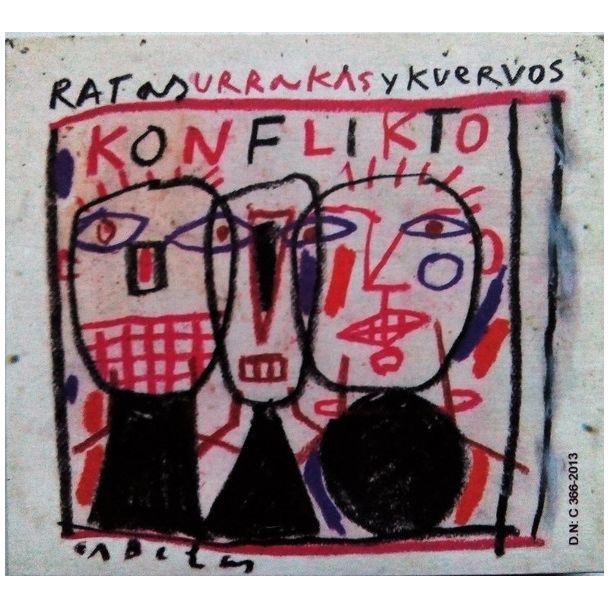KONFLIKTO Ratas, urrakas y kuervos  (2013) CD+DVD