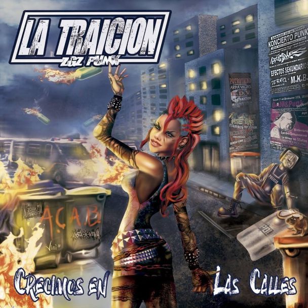 LA TRAICIÓN Crecimos en las calles (2017) Digipack CD
