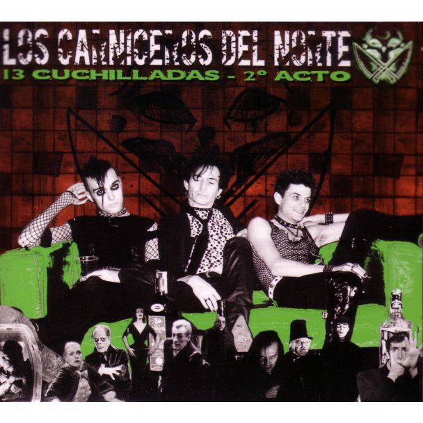 LOS CARNICEROS DEL NORTE   13 CUCHILLADAS - 2º ACTO  Digipack