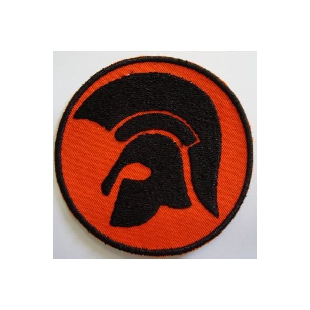 PARCHE BORDADO CASCO TROYANO