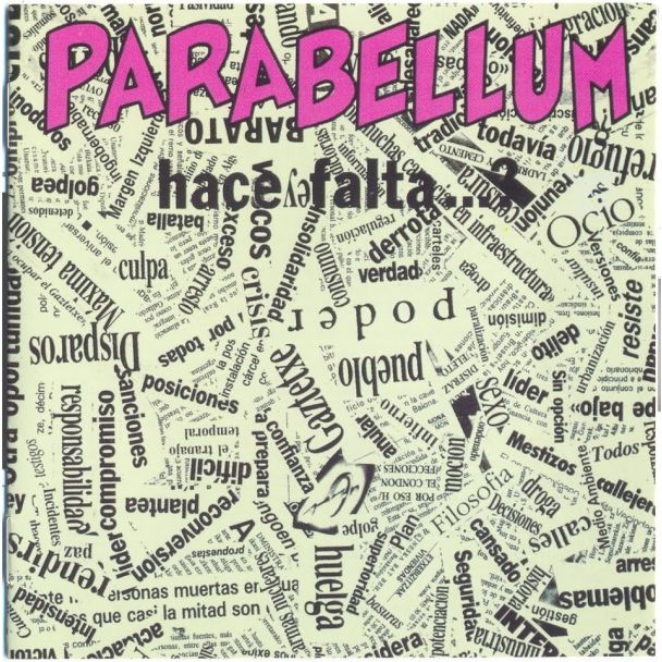 PARABELLUM Hace falta?  Reedición en vinilo disco de 1993 (2022) LP