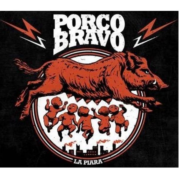 PORCO BRAVO  La piara  (2016)  3R LP