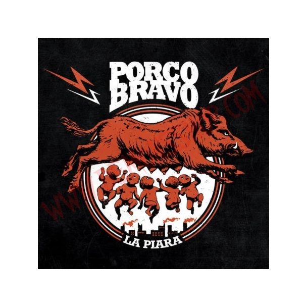 PORCO BRAVO La Piara Digipack 3R CD