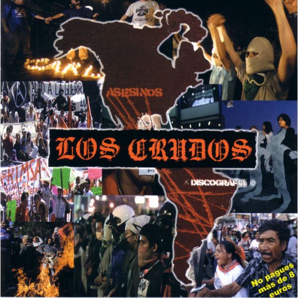 LOS CRUDOS Discografia CD