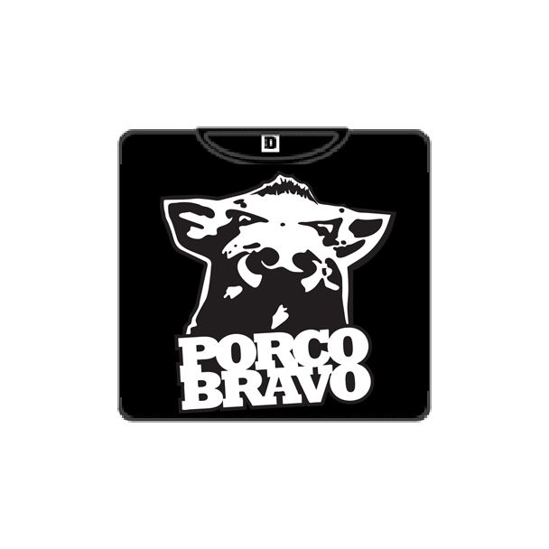 Camiseta manga corta Porco bravo