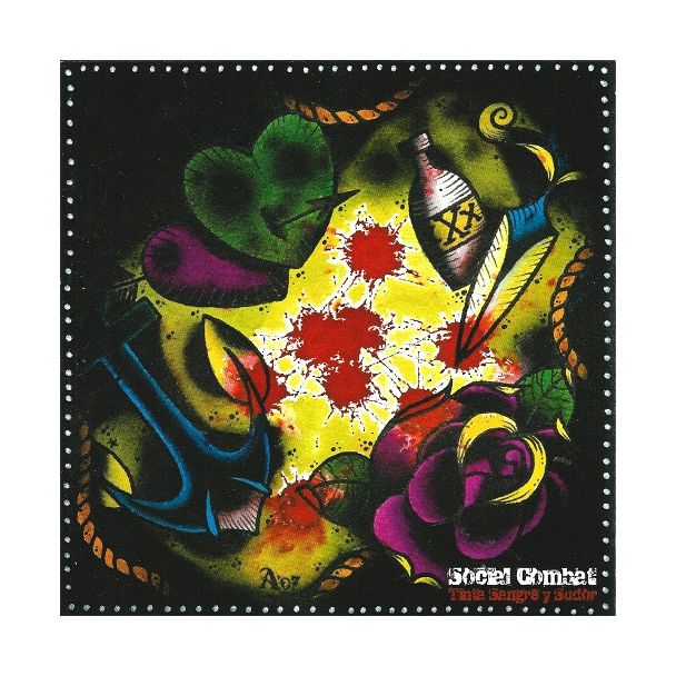 SOCIAL COMBAT Tinta, sangre, sudor LP