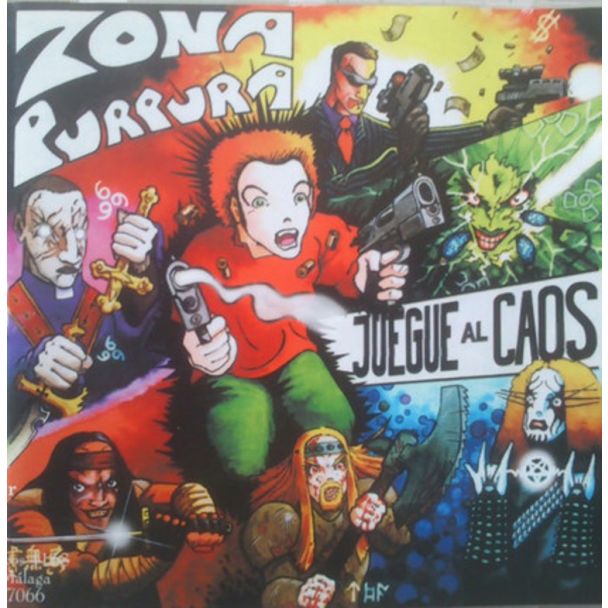 ZONA PURPURA Juegue al caos CD