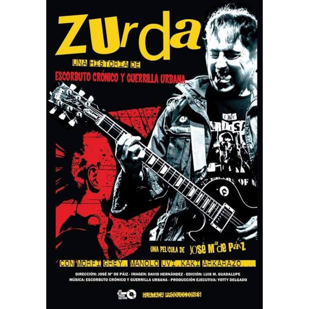 ZURDA Una historia de Escorbuto Crónico y Guerrilla Urbana 2 DVD