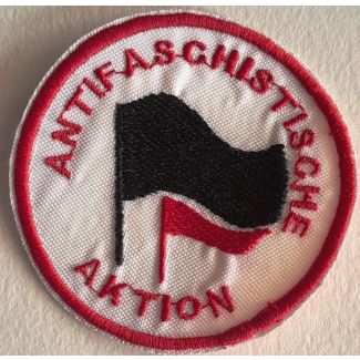 PARCHE BORDADO ANTIFASCHISTISCHE AKTION