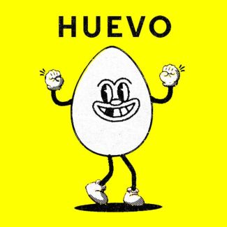 HUEVO Vinilo Blanco (2025) LP