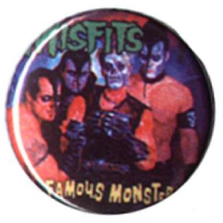 CHAPA 154 - THE MISFITS FAMOUS MONSTERS 100