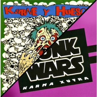 KARNE Y HUESOS 1989-2018 / PUNKS WARS Karma xutra CD