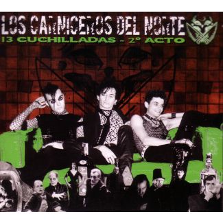 LOS CARNICEROS DEL NORTE   13 CUCHILLADAS - 2º ACTO  Digipack