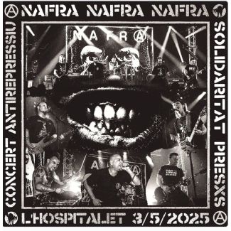 NAFRA PUNK ES AQUÍ Y AHORA Live in Barcelona 3-05-2025 LP