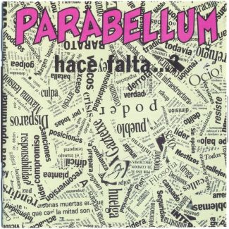 PARABELLUM Hace falta?  Reedición en vinilo disco de 1993 (2022) LP