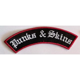 PARCHE BORDADO PUNKS & SKINS 100