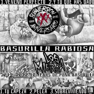 SUBVERSION X / LOS MIERDA 2012-2022 10 YEARS IF OF PUNK BASURILLA (2023)