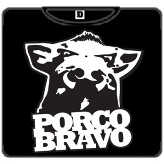 Camiseta manga corta Porco bravo