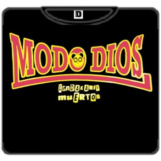Camiseta manga corta LENDAKARIS MUERTOS - Modo Dios