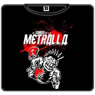 kamiseta EL SONIDO DE LA METRALLA