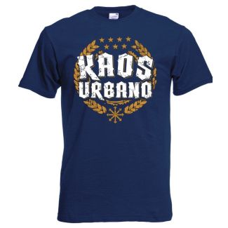 KAOS URBANO Logo Laureles granate o azul