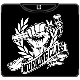 WORKING CLASS Puño + Laurel + Martillo