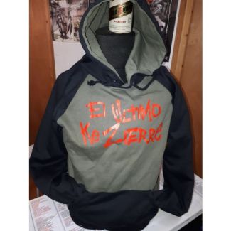 EUKZ Gárgola Sudadera con Capucha -Caqui- XXL