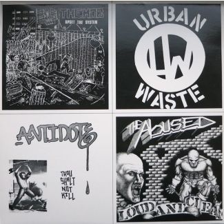 URBAN WASTE+THE MOB+ ANTIDOTE + THE ABUSED CD